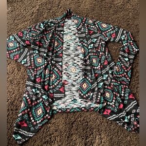 Rock & Roll cowgirl Geometric Patterned Women's Sweater